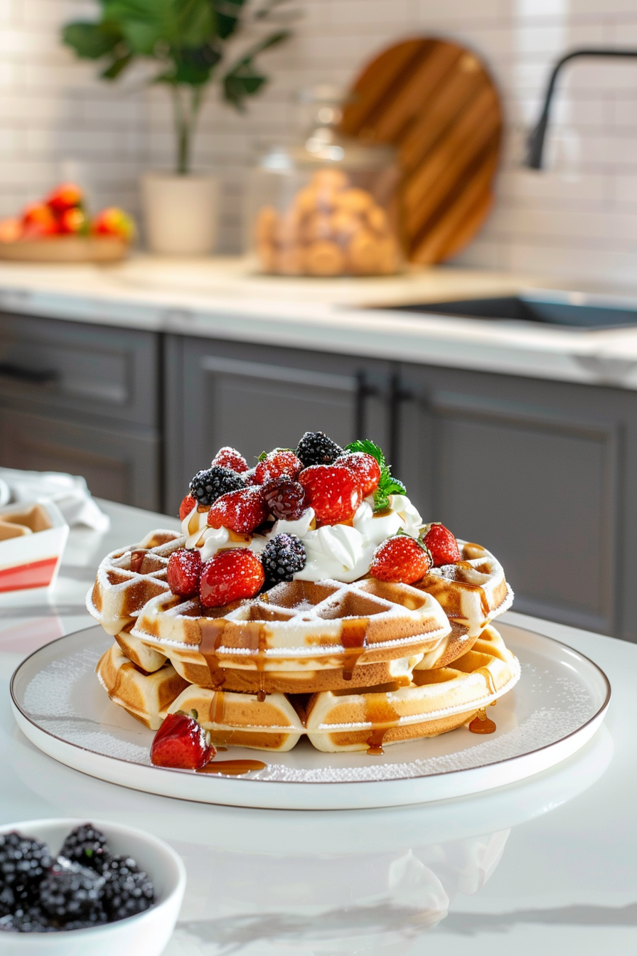 High-protein Waffle Recipe Delicious And Nutritious Breakfast!