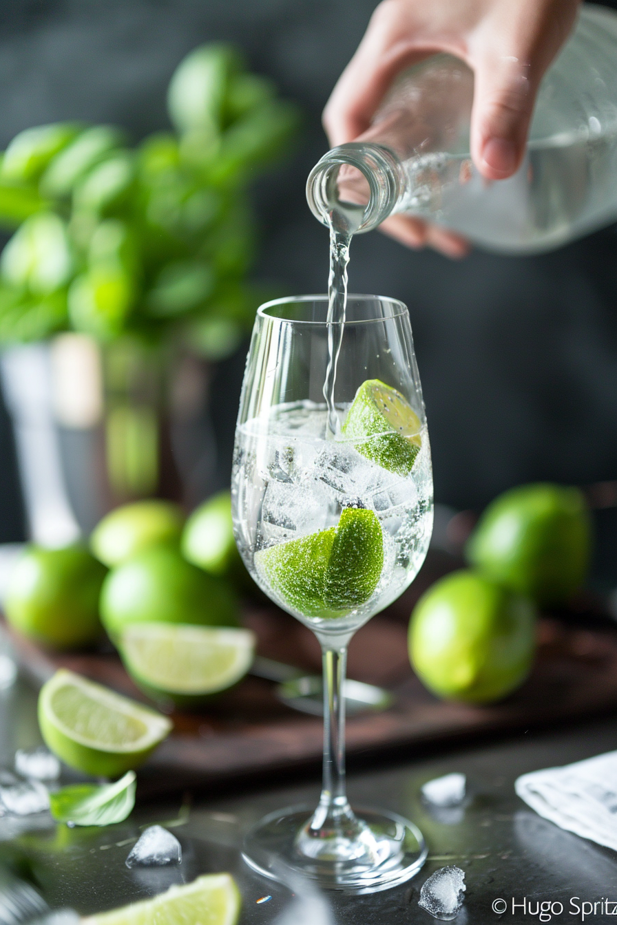 Hugo Spritz Recipe: Quick 5-minute Refreshing Cocktail!
