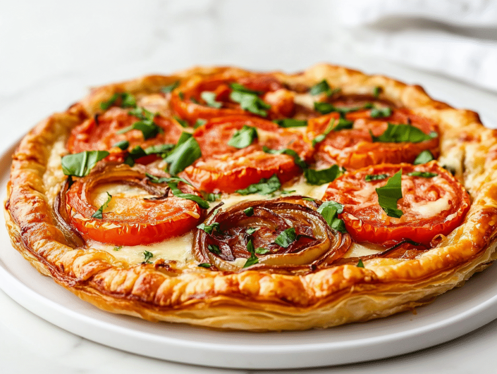 Summer Tomato Tart Recipe [A Seasonal Appetizer]