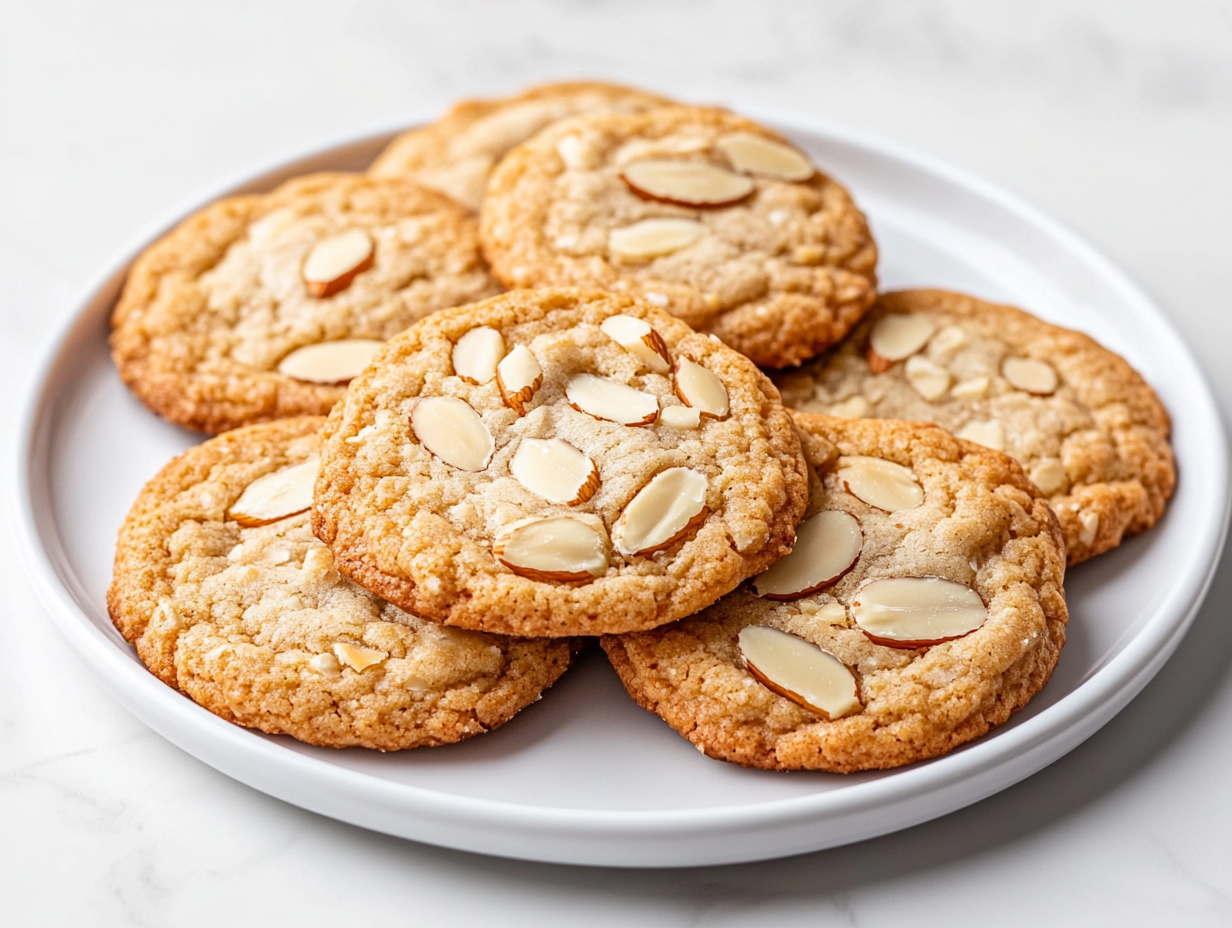 Almond Cookies Recipe Quick and Easy Almond Cookies Recipe