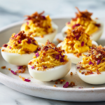 Delicious Mustard Pickled Deviled Eggs Recipe!