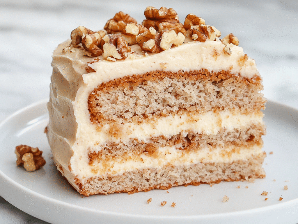 Banana Walnut Cake Recipe