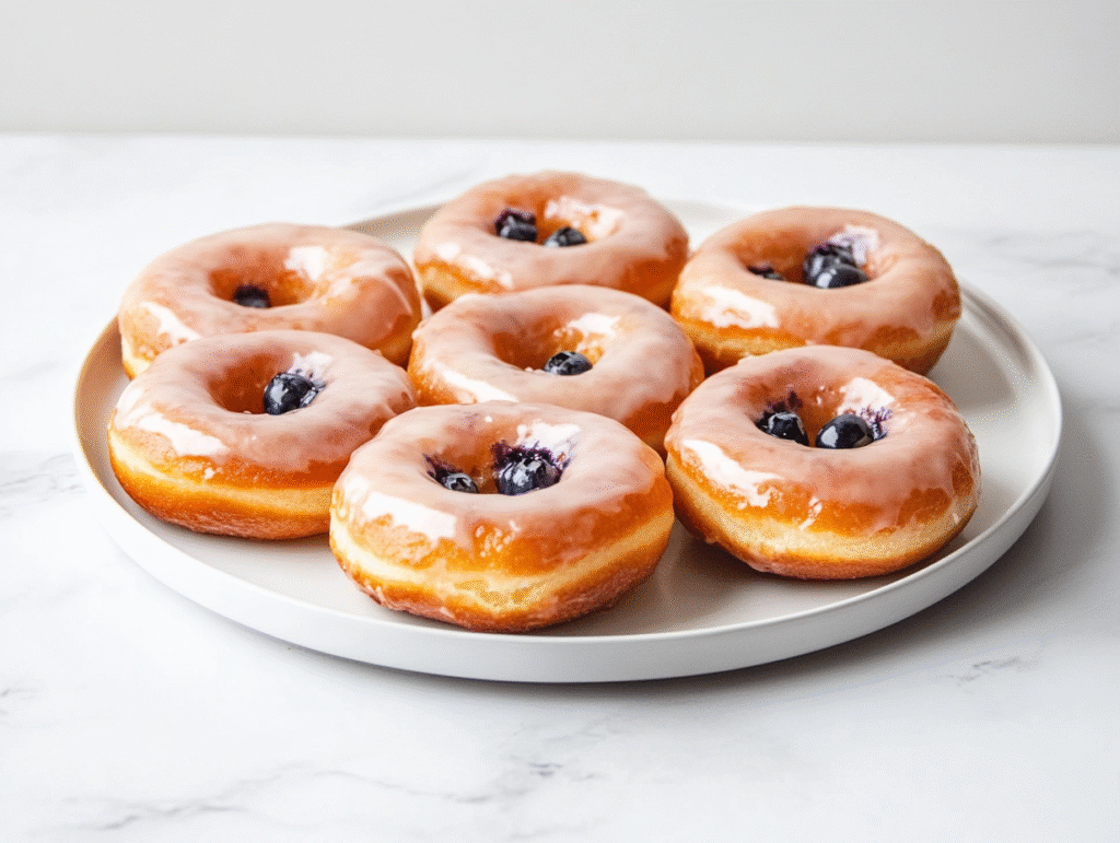 Blueberry Cake Donut Recipe
