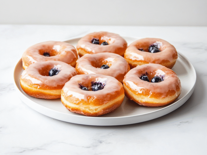 Delicious Blueberry Cake Donut Recipe!