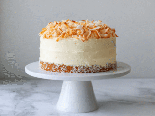 Buttercream-Coconut Cake Recipe A Tropical Delight!