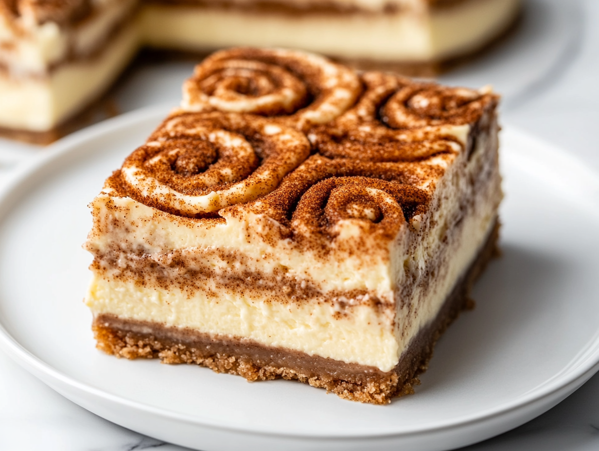 Cinnamon Roll Cheesecake Recipe