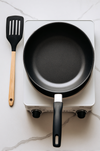 Heat a nonstick skillet on medium heat.