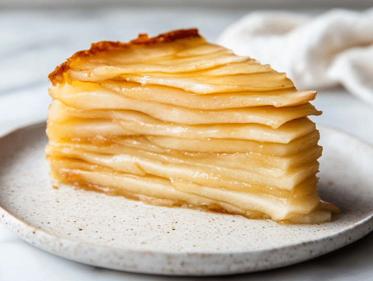 Invisible Apple Cake Recipe