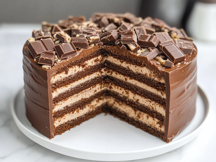 Kit Kat Crunch Cake recipe