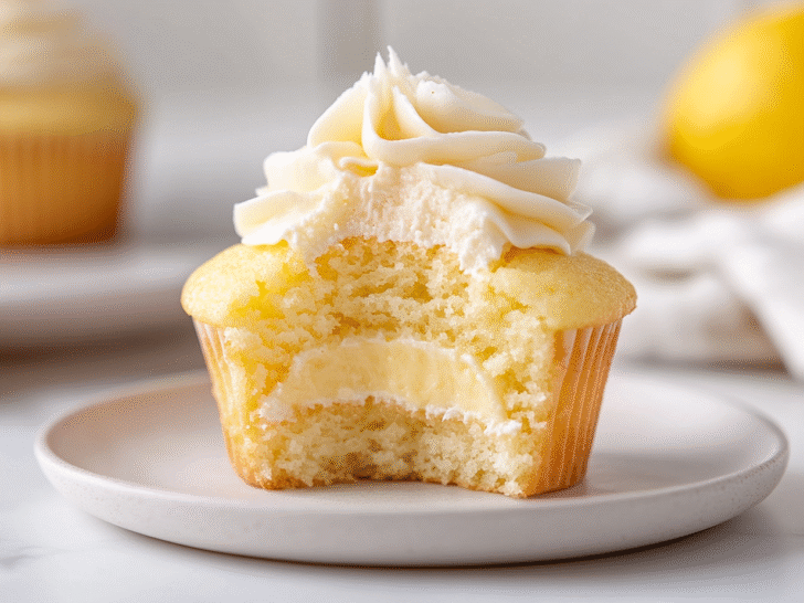 Lemon-Filled Cupcakes Recipe