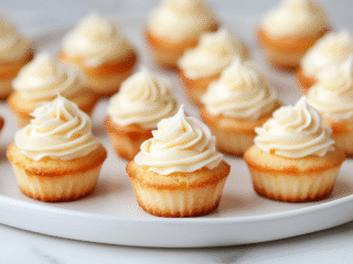 Mini Vanilla Cupcakes Recipe