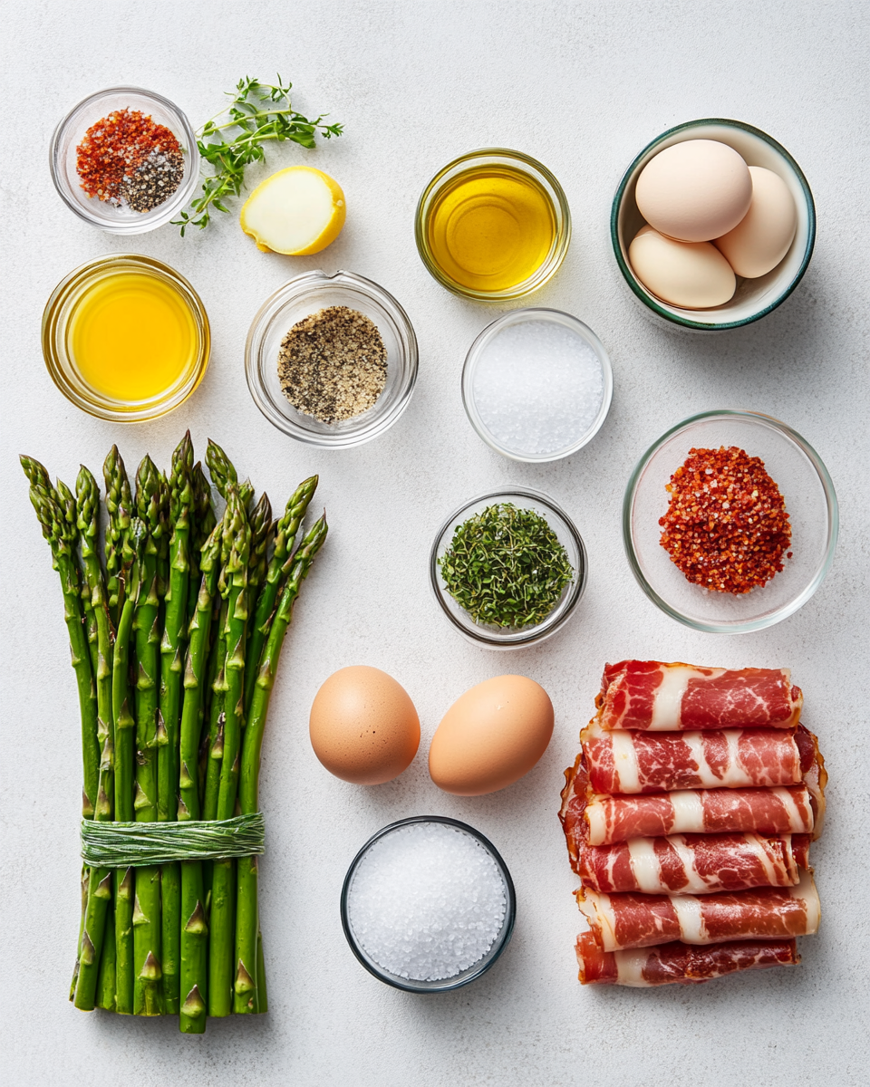 Pancetta Wrapped Asparagus Recipe