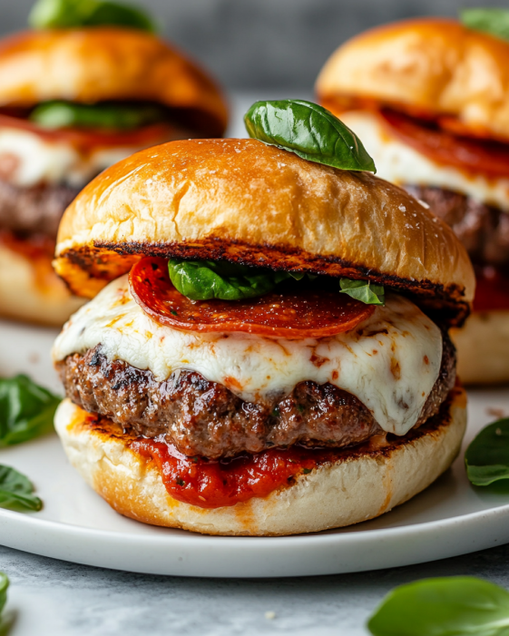 Pizza Burger Recipe