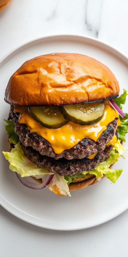 Smash Burger Recipe is ready to serve