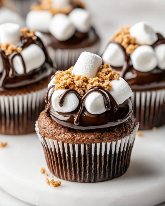 S'more Cupcakes