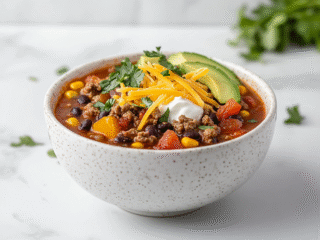 Tex-Mex Taco Soup Recipe