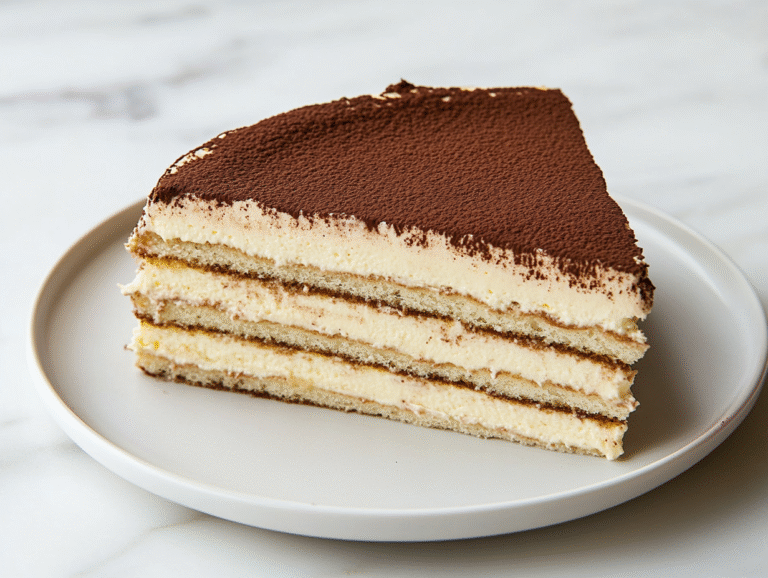 Tiramisu Crepe Cake Recipe