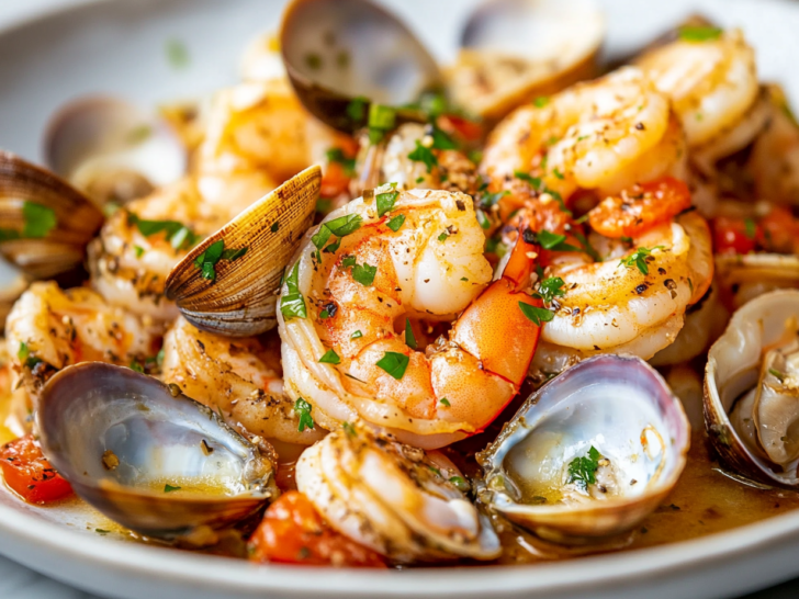 Wild Gulf Shrimp with Clams Recipe