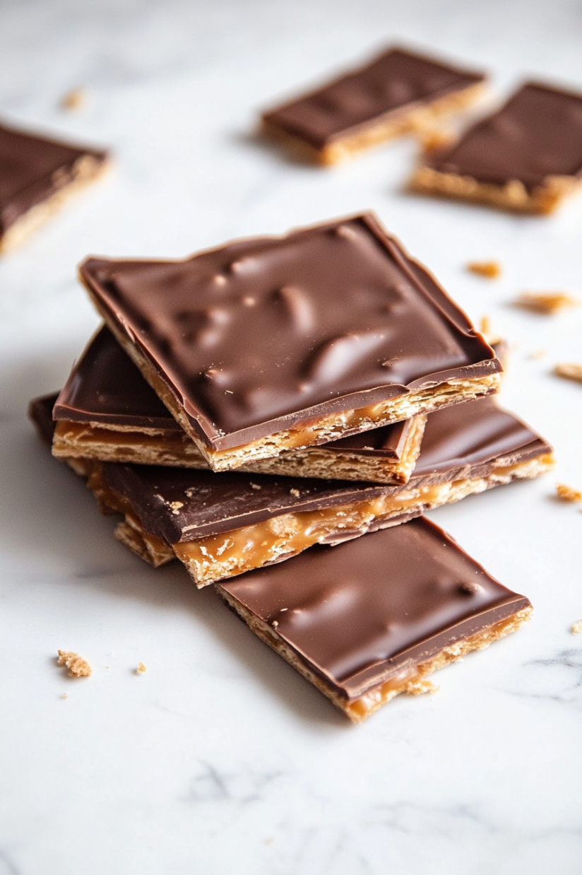 break the Christmas Crack into pieces