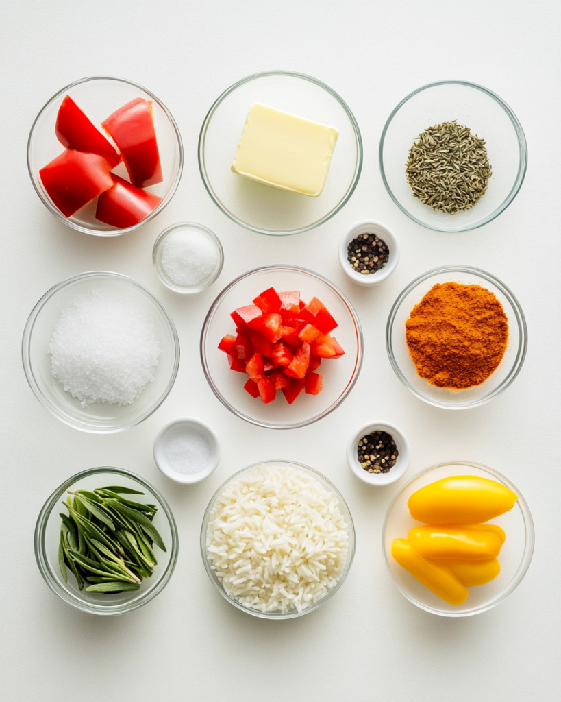 Best Cajun Rice Recipe ingredients
