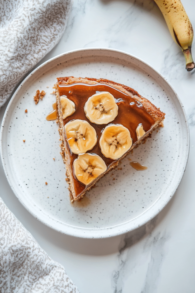Caramel Banana Cake