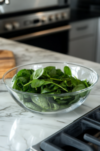 Cooking Frozen Spinach for Vegetable Dip