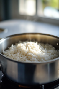 Cooking Long-Grain Basmati Rice to Al Dente for Saffron Rice Dish