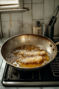 Frying Fish for Crispy Texture