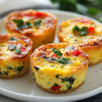 Mini Crustless Quiche Recipe