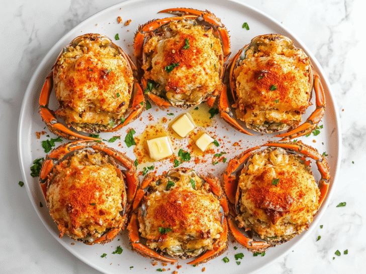 New Orleans Seafood Stuffed Crabs Recipe