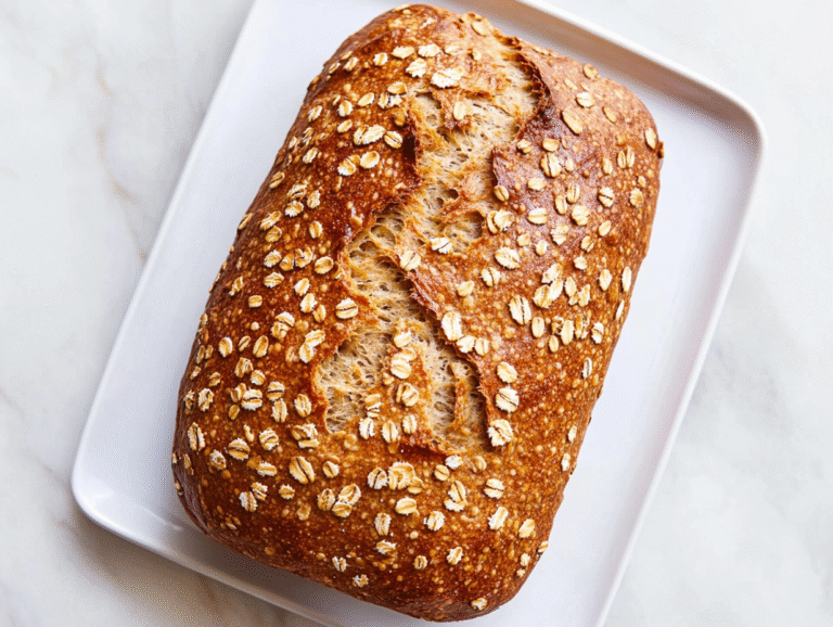 Healthy Oat Bread Recipe