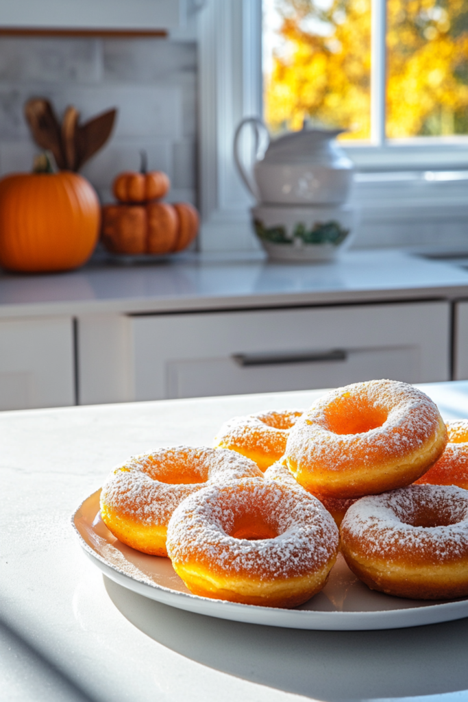 Pumpkin Old Fashioned Donuts Recipe