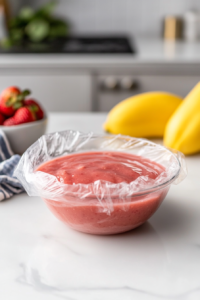 Refrigerate the bisque