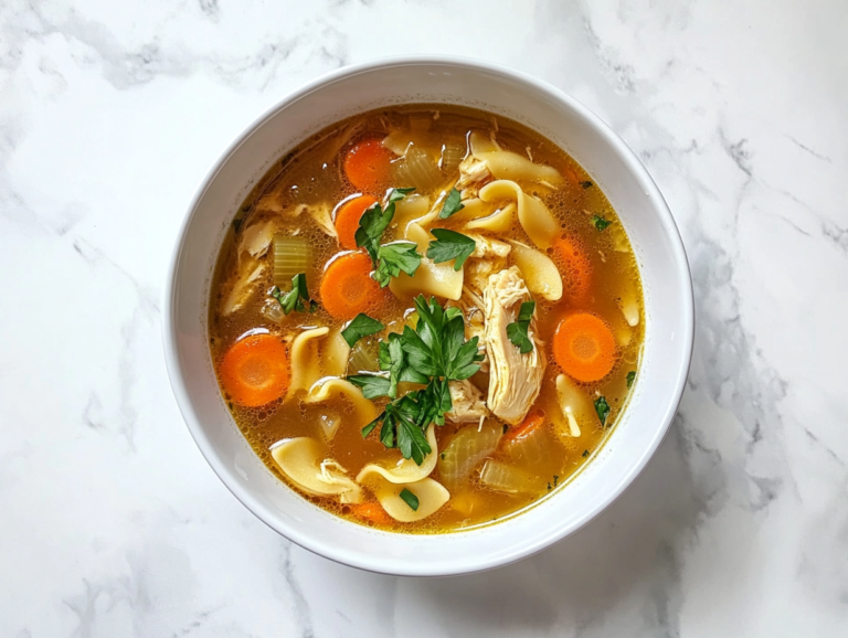 chicken noodle soup recipe