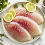 serving-crispy-skin-fish-fillet-on-plate-with-lemon-garnish