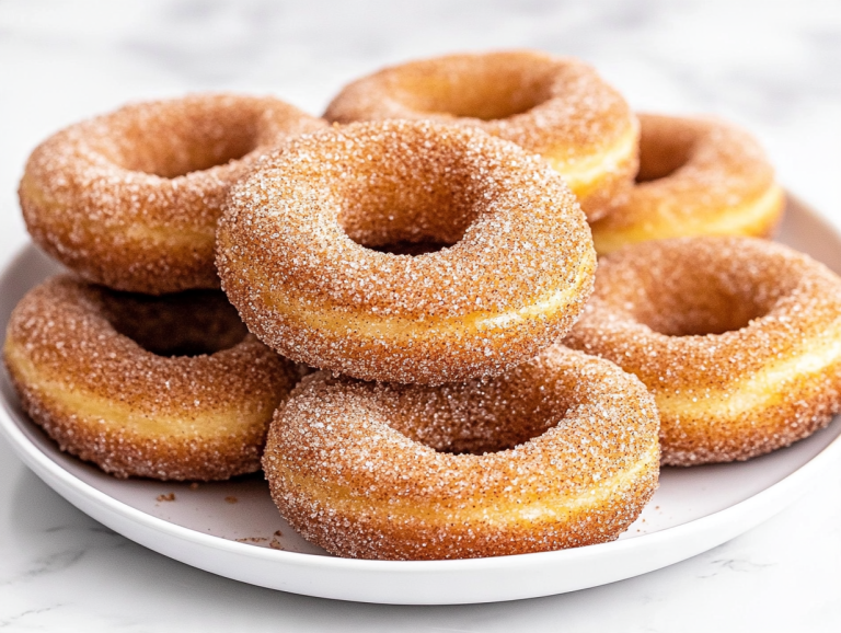 Baked Apple Cider Doughnuts Recipe