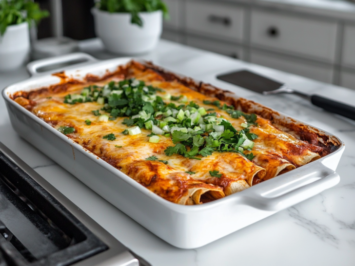 Green Chili White Bean Enchiladas Recipe