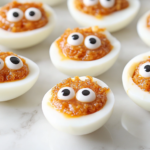 Halloween Deviled Egg Eyeballs Recipe is ready to serve
