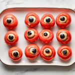 Halloween Eyeball Caprese Bites