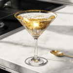 Halloween Poison Apple Martini is ready to serve