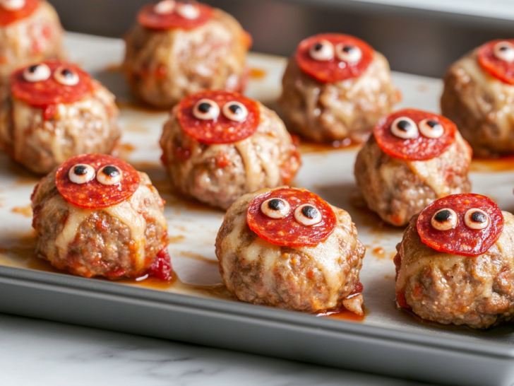 Halloween Mummy Meatballs Recipe