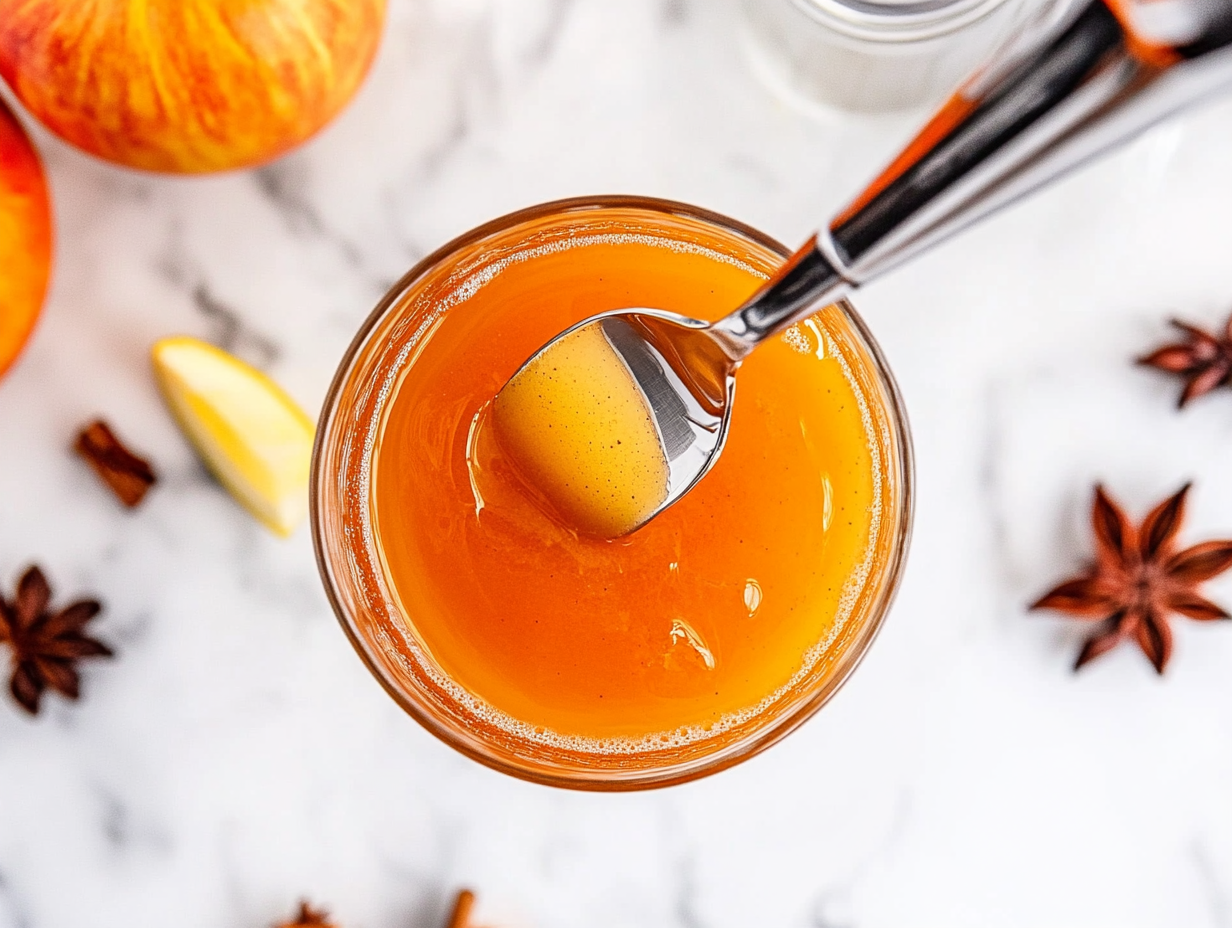 Spiced Apple Fizz Recipe is ready to serve