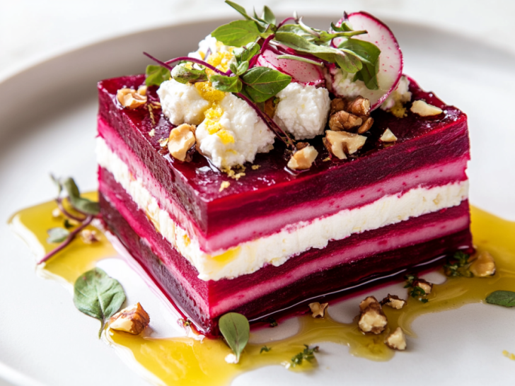 Beetroot and Goat’s Cheese Terrine Recipe