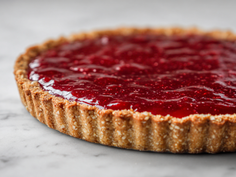 Best Cranberry Tart with Cinnamon Cream Recipe!