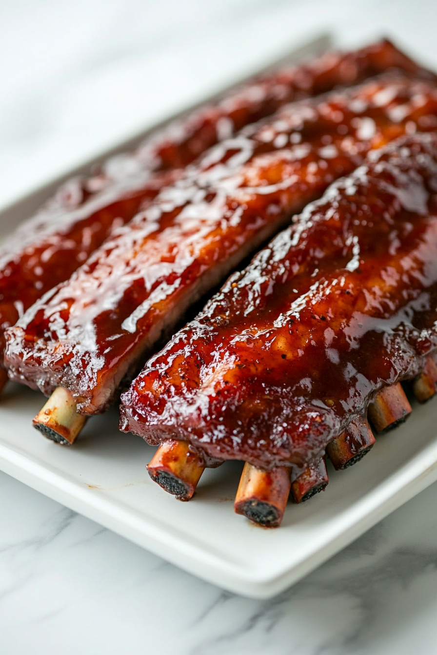 Brush generously with the pomegranate glaze.