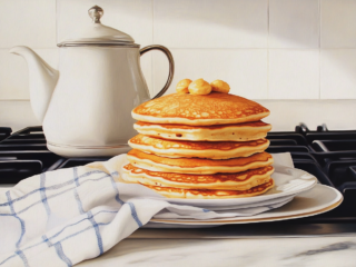 Pumpkin Spice Pancakes is ready