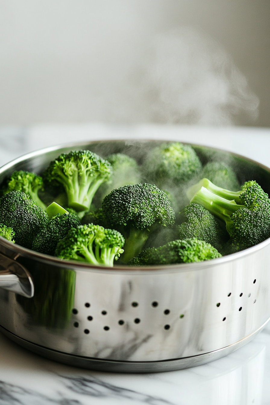 Steam or cook the broccoli