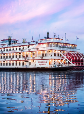 savannah-riverboat-cruise.jpg "A Savannah riverboat cruise offering scenic views of the Savannah River with onboard dining and live entertainment options."