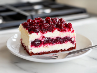 Christmas Cranberry Poke Cake Recipe