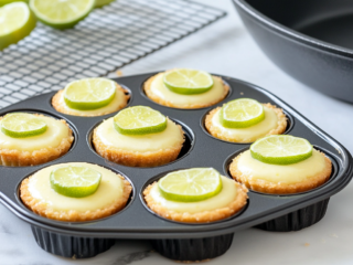 Mini Key Lime Cheesecake Recipe is ready tserve